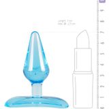 Blauwe Mini Buttplug - The Assifier