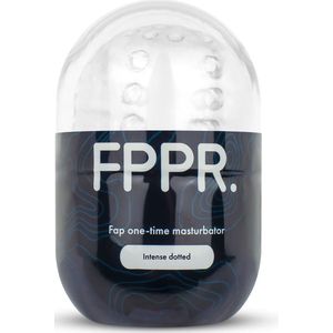 FPPR. Fap One-time Dotted Texture – Masturbator voor Man voor Eenmalig Gebruik - Sex Toys voor Mannen Inclusief Glijmiddel