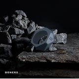 Boners Cockring Met Diamant Design - Grijs