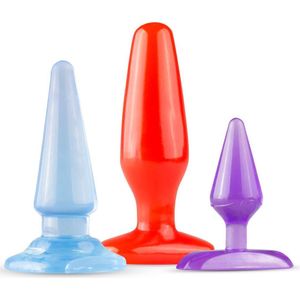 EasyToys - Multi Colour – Buttplug Set – Seksspeeltjes  - Verschillende Kleuren