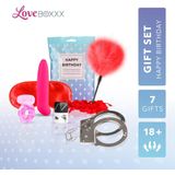 LoveBoxxx Happy Birthday – Spannende Erotische Geschenkset Inclusief Sex Toys en Accessoires