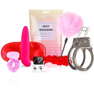 LoveBoxxx Sexy Weekend – Spannende Erotische Geschenkset Inclusief Sex Toys en Accessoires