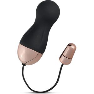 Teazers Vibratie Ei – Sex Toys voor Vrouwen – Vibrators voor Vrouwen met Afstandsbediening – Zwart/Goud