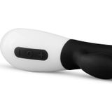 Teazers Vibromasseur Point G (21 cm) Clitoris Stimulator - Vibrants Bullet avec 30 Niveaux de Vibration | Étanche | Batterie | Vibromasseurs pour ELLE (Noir)
