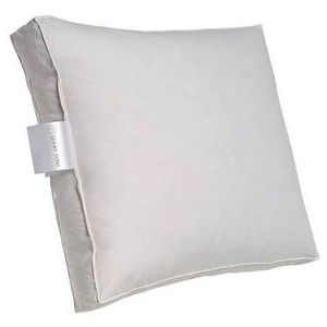 Ducky Dons - Amora Boxkussen - Wit - Katoen - 10% Dons 90% Veertjes