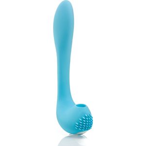 ZENN - vibrator en luchtdruk clitoris stimulator, 10 vibratie standen, 7 luchtdruk standen, inwendig en uitwendig, USB oplaadbaar, waterdicht, silicone