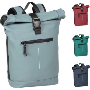New Rebels Mart Waterproof Rolltop Laptop Rugzak - 15,6 inch - 20L - Licht Blauw