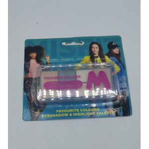 Oogschaduw en highlighter palette MISFIT