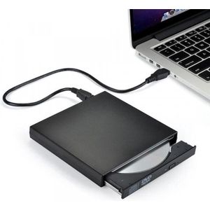 Parya - Plug & Play Externe CD/DVD Combo Drive Speler Reader - USB 2.0 CD-Rom Disk Lezer & Brander