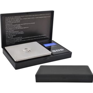 Professionele Digitale Mini Pocket Keuken Precisie Weegschaal Op Batterij - 0.1 Tot 200 Gram Nauwkeurig