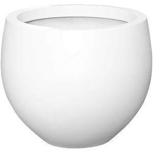Bloempot Pottery Pots Essential Jumbo Orb S Matte White 87 x 73 cm