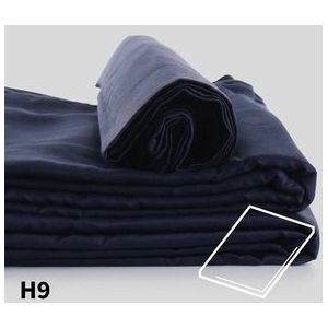 Dommelin - Topper Hoeslaken Uni Percal 200TC 523 - Zilver - 180x200/9