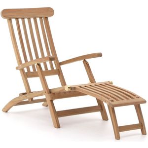 Sunyard Country deckchair , Natural Teak ,  hout  ,