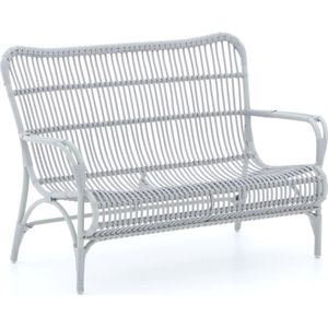 Intenso Napoli lounge tuinbank 128cm , Grijs - Antraciet ,  Wicker  , 128x80cm