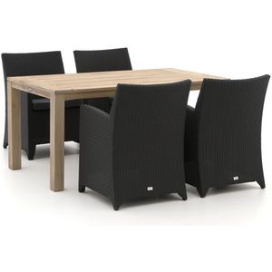 Forza Barolo/ROUGH-S 160cm dining tuinset 5-delig