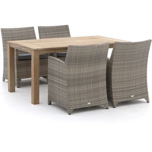 Forza Barolo/ROUGH-S 160cm dining tuinset 5-delig