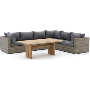 Forza Barolo/ROUGH-L dining loungeset 7-delig