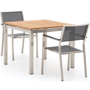 Bernstein Freiburg 90cm dining tuinset 3-delig stapelbaar