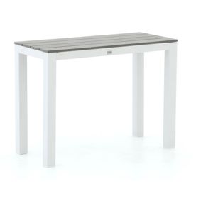 Bellagio Fidenza sidetable 100x45x75cm , Grijs - Antraciet,Wit - Ecru ,  Aluminium  , 100x45cm