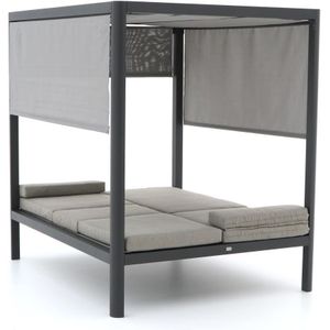 Bellagio Padua lounge daybed , Grijs - Antraciet ,  Aluminium  ,