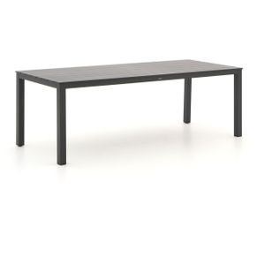 Manifesto Menzano dining tuintafel 220x90x75cm , Grijs - Antraciet ,  Aluminium  , 220x90cm