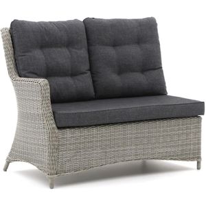 Intenso Milano loungemodule rechterarm 122cm , Grijs - Antraciet ,  Wicker  , 122x71cm