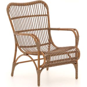 Intenso Napoli lounge tuinstoel , Taupe - Naturel - Bruin ,  Wicker  ,