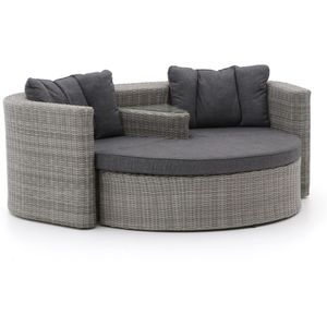 Intenso Venetië loveseat tuinset 2-delig , Grijs - Antraciet ,  Wicker  , 193x160cm