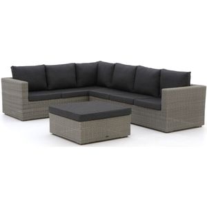 Intenso Carpino hoek loungeset 3-delig links , Grijs - Antraciet ,  Wicker  , 306x230cm