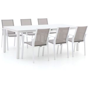 Bernstein Amberg/Menzano 220cm dining tuinset 7-delig stapelbaar