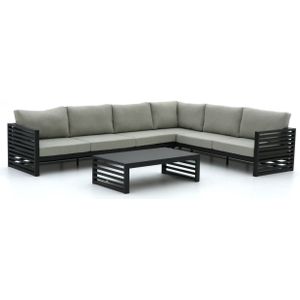 Bellagio Cadora hoek loungeset 3-delig rechts , Grijs - Antraciet ,  Aluminium  , 327x252cm