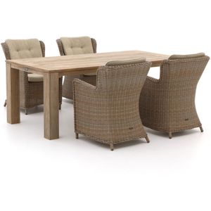 Intenso Milano/ROUGH-X 200cm dining tuinset 5-delig