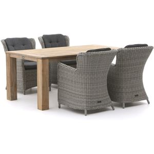Intenso Milano/ROUGH-X 180cm dining tuinset 5-delig
