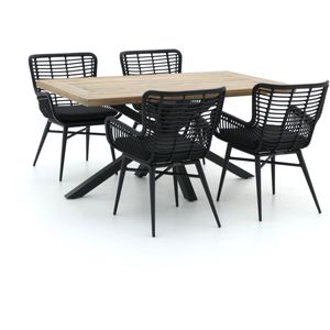 Intenso Asti/Montorio 160cm dining tuinset 5-delig