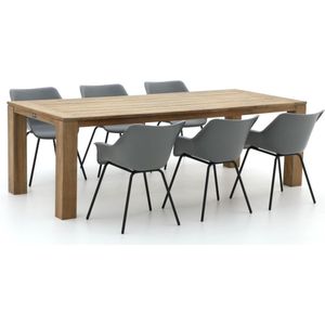 SUNS Vasca/ROUGH-X 240cm dining tuinset 7-delig