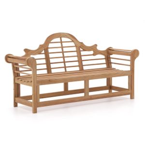 Sunyard Malboro tuinbank 200cm , Natural Teak ,  hout  , 180x56cm