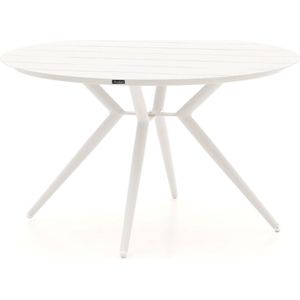 Manifesto Sora dining tuintafel ø 127cm (h:75cm) , Wit - Ecru ,  Aluminium  , 127cm