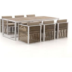 Bellagio Cadora 240cm dining tuinset 7-delig