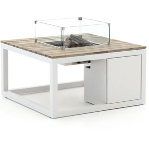 Cosiraw lounge vuurtafel 100x100x55cm