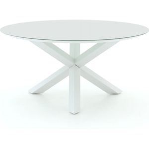 Bellagio Ferrone dining tuintafel Ø 150cm (h:75cm) , Wit - Ecru ,  Aluminium  , 150cm