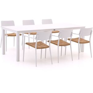 Bellagio Cino/Menzano 220cm dining tuinset 7-delig stapelbaar