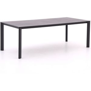 Bellagio Isolo dining tuintafel 220x100x76cm , Grijs - Antraciet ,  Dekton  , 220x100cm