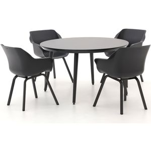Hartman Sophie Element/Studio ø128cm dining tuinset 5-delig