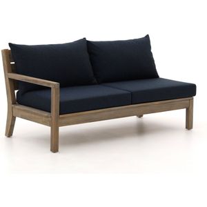 ROUGH Batang loungemodule rechterarm 155cm , Blauw,Old Teak Greywash ,  hout  , 155x72cm