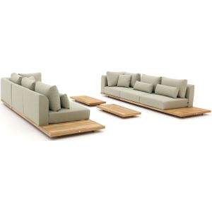 SUNS Aspen loungeset 8-delig , Groen ,  hout  ,