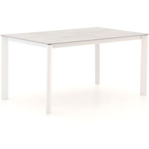 Bellagio Isolo dining tuintafel 150x90x76cm , Grijs - Antraciet,Wit - Ecru ,  Dekton  , 150x90cm