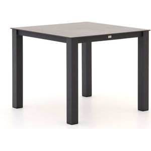 Bellagio Lagundo dining tuintafel 90x90cm , Grijs - Antraciet ,  Dekton  ,