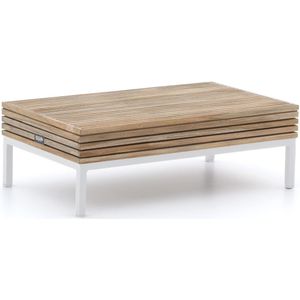 ROUGH-D lounge tuintafel 89x52,5cm , Old Teak Greywash ,  Hout  , 89x52cm