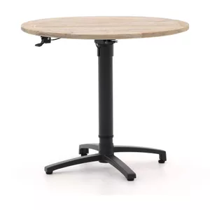 Lesli living tuintafel crest rond 90 cm. - Te Velde