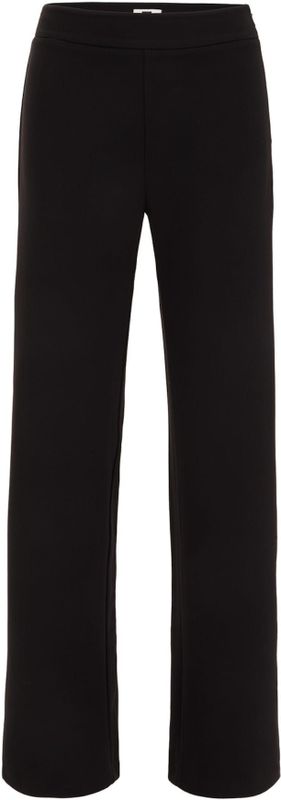 WE Fashion - High Waist Straight Fit Pantalon - Zwart
